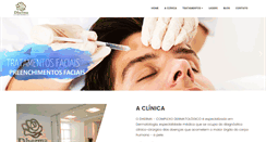 Desktop Screenshot of dherma.com.br
